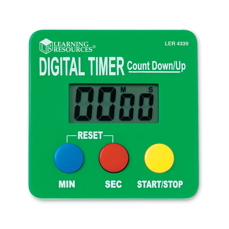 Digital Timer Count Down/Up (Pack of 6) - Timers - Learning Resources
