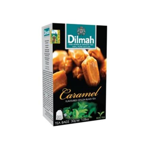 Dilmah Caramel Flavoured Ceylon Black Tea Bags 20 pcs. - Dilmah
