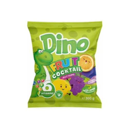 Dino Fruit Cocktail Jelly Gums 10.58 oz (300 g) - Dino