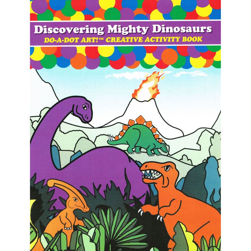 Dinosaurs Activity Book (Pack of 6) - Art Activity Books - Do-A-Dot Art