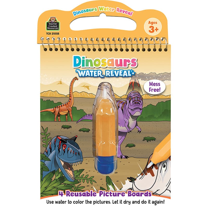 Dinosaurs Water Reveal (Pack of 10) - Art & Craft Kits - Teacher Created Resources
