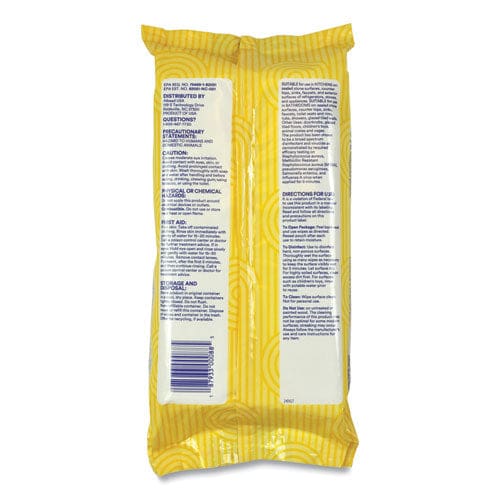 Disinfectant Surface Wipes 7 X 7 Citrus Fruit Scent White 72/pack 12 Packs/carton - School Supplies - Cleanitize™