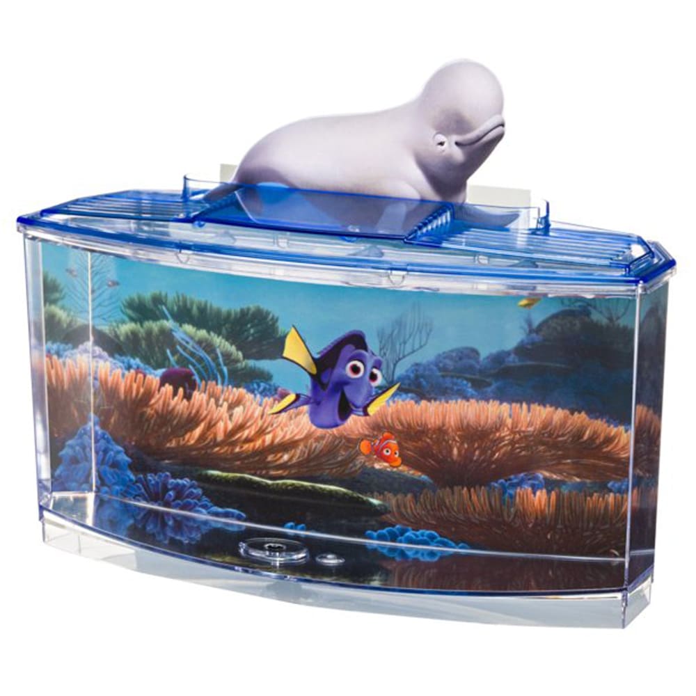 Disney Finding Dory Betta Tank Multi-Color 0.5 gal - Pet Supplies - Disney
