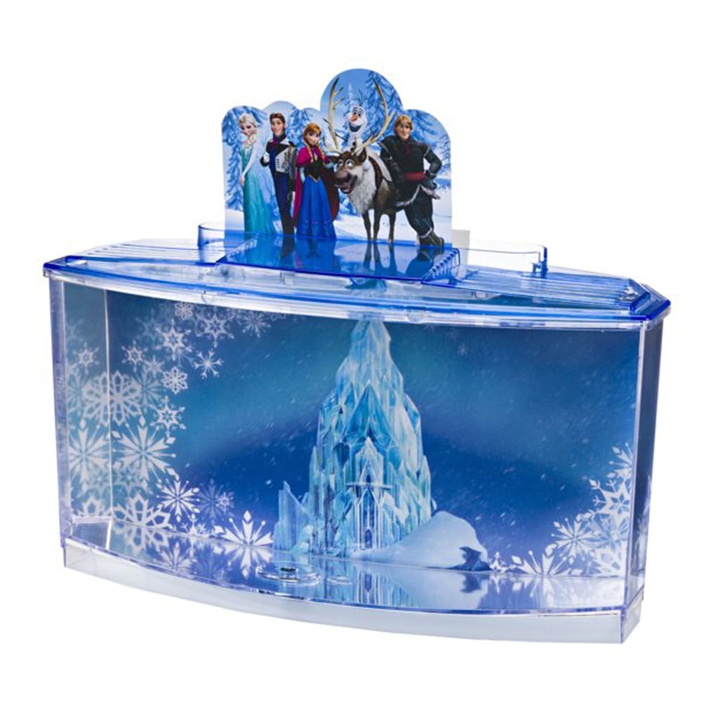 Disney Frozen Themed Betta Fish Tank Disney Frozen Multi-Color 0.7 gal - Pet Supplies - Disney
