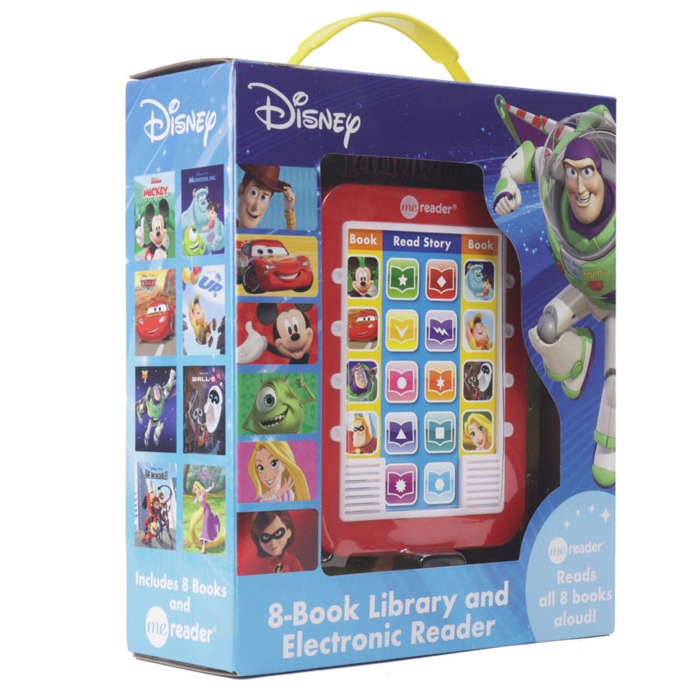 Disney - Mickey Mouse Toy Story and More! Me Reader Electronic Reader 8-Book Library - Kids Toys By Age - Disney