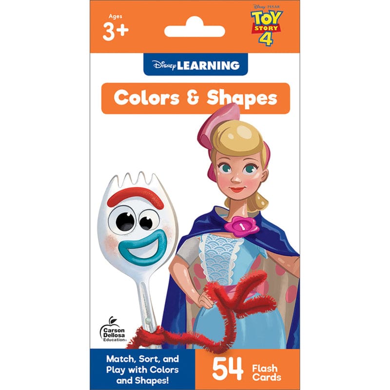 Disney Pixar Colors & Shapes Flash Cards (Pack of 12) - Language Arts - Carson Dellosa Education