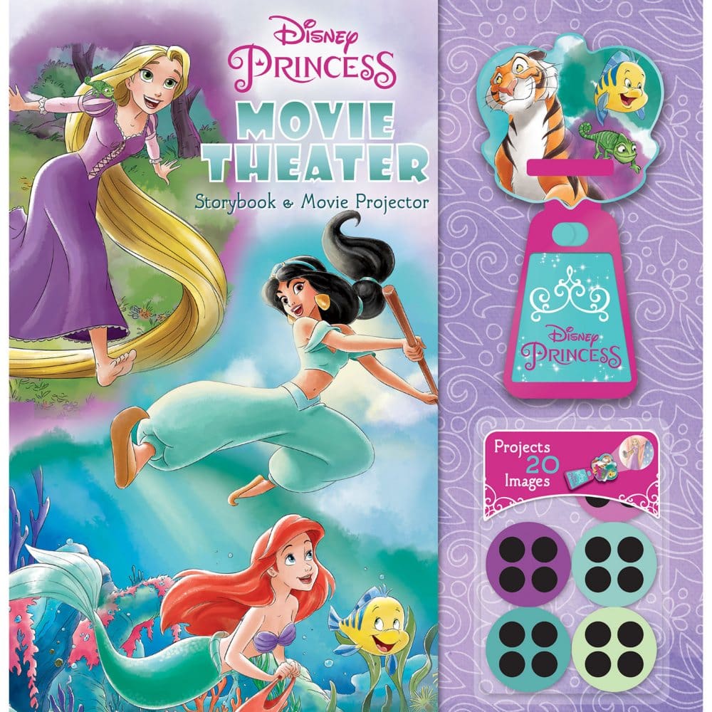 Disney Princess: Movie Theater Storybook and Movie Projector - Kids Books - Disney