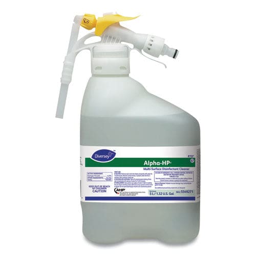 Diversey Alpha-hp Concentrated Multi-surface Cleaner Citrus Scent 5,000 Ml Rtd Spray Bottle - Janitorial & Sanitation - Diversey™