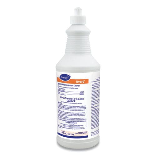 Diversey Avert Sporicidal Disinfectant Cleaner 32 Oz Spray Bottle 12/carton - School Supplies - Diversey™