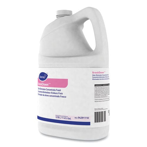 Diversey Breakdown Odor Eliminator Fresh Scent Liquid 1 Gal Bottle - Janitorial & Sanitation - Diversey™