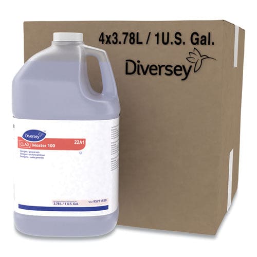 Diversey Clax Master 100 Liquid Unscented 4/carton - School Supplies - Diversey™