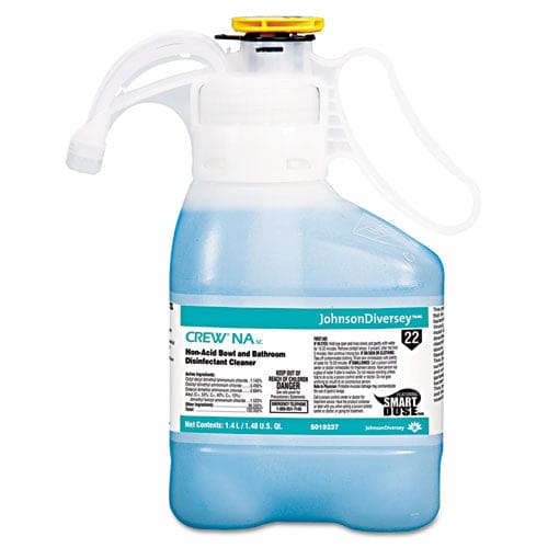 Diversey Crew Non-acid Bowl And Bathroom Disinfectant Cleaner Floral 47.3 Oz 2/carton - Janitorial & Sanitation - Diversey™
