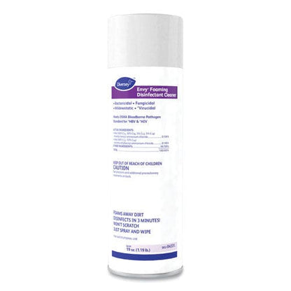 Diversey Envy Foaming Disinfectant Cleaner Lavender Scent 19 Oz Aerosol Spray 12/carton - School Supplies - Diversey™