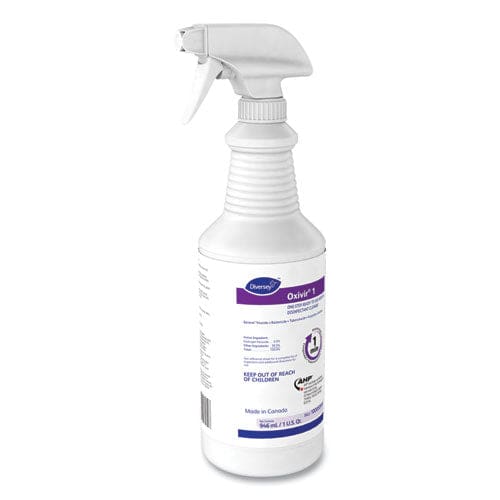 Diversey Oxivir 1 Rtu Disinfectant Cleaner 32 Oz Spray Bottle 12/carton - School Supplies - Diversey™