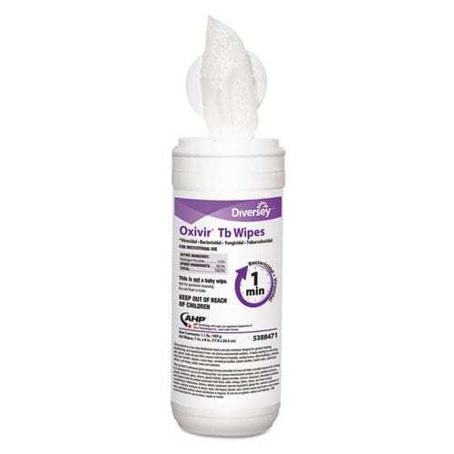 Diversey Oxivir Tb Disinfectant Wipes 11 X 12 White 160/bucket 4 Buckets/carton - School Supplies - Diversey™
