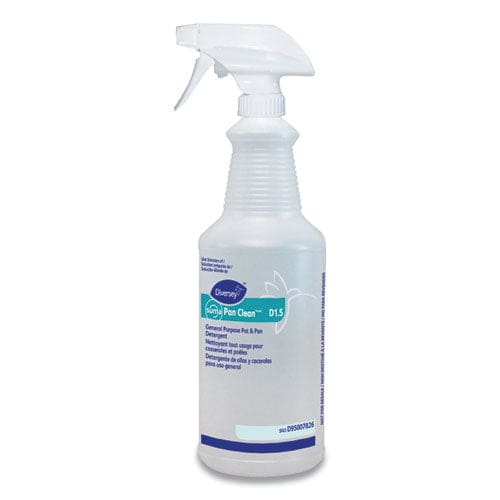 Diversey Pan Clean Spray Bottle 32 Oz Clear 12/carton - School Supplies - Diversey™