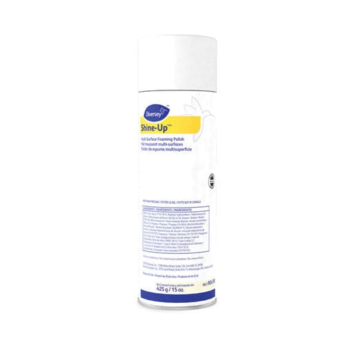 Diversey Shine-uptm/mc Multi-surface Foaming Polish Lemon Scent 15 Oz Aerosol Spray 12/carton - Janitorial & Sanitation - Diversey™
