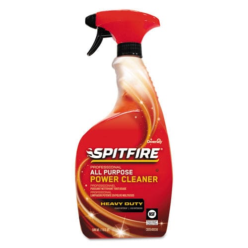 Diversey Spitfire All Purpose Power Cleaner Liquid 32 Oz Spray Bottle 4/carton - Janitorial & Sanitation - Diversey™
