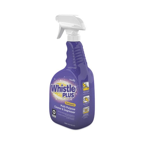Diversey Whistle Plus Multi-purpose Cleaner And Degreaser Citrus 32 Oz Spray Bottle 8/carton - Janitorial & Sanitation - Diversey™