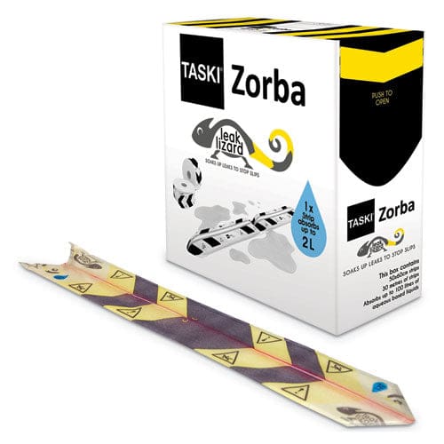 Diversey Zorba Absorbent Control Strips 0.5 Gal 1 X 100 Ft 50 Strips/box - Janitorial & Sanitation - Diversey™