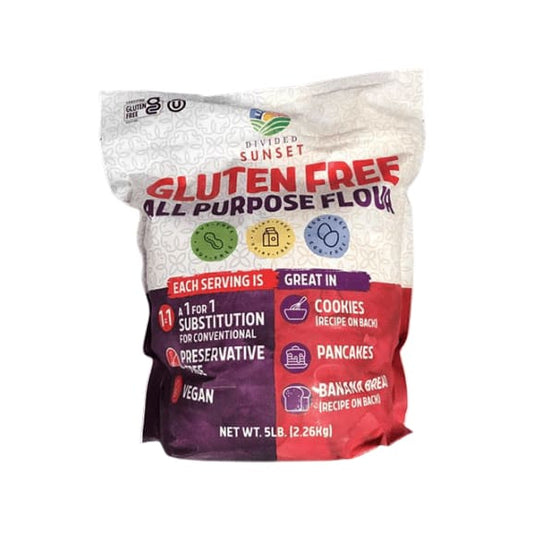 Divided Sunset Gluten Free All Purpose Flour, 5 lbs. - ShelHealth.Com