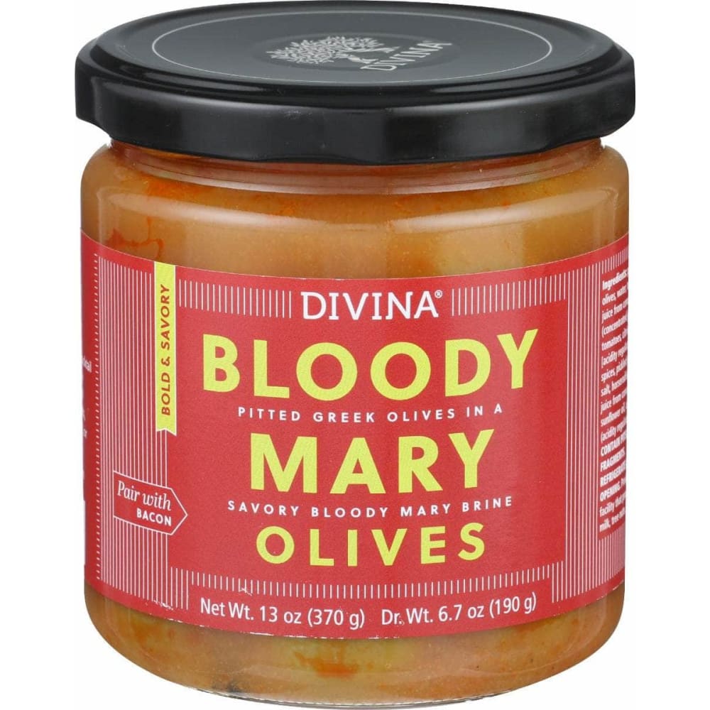 DIVINA DIVINA Bloody Mary Olives, 6.7 oz