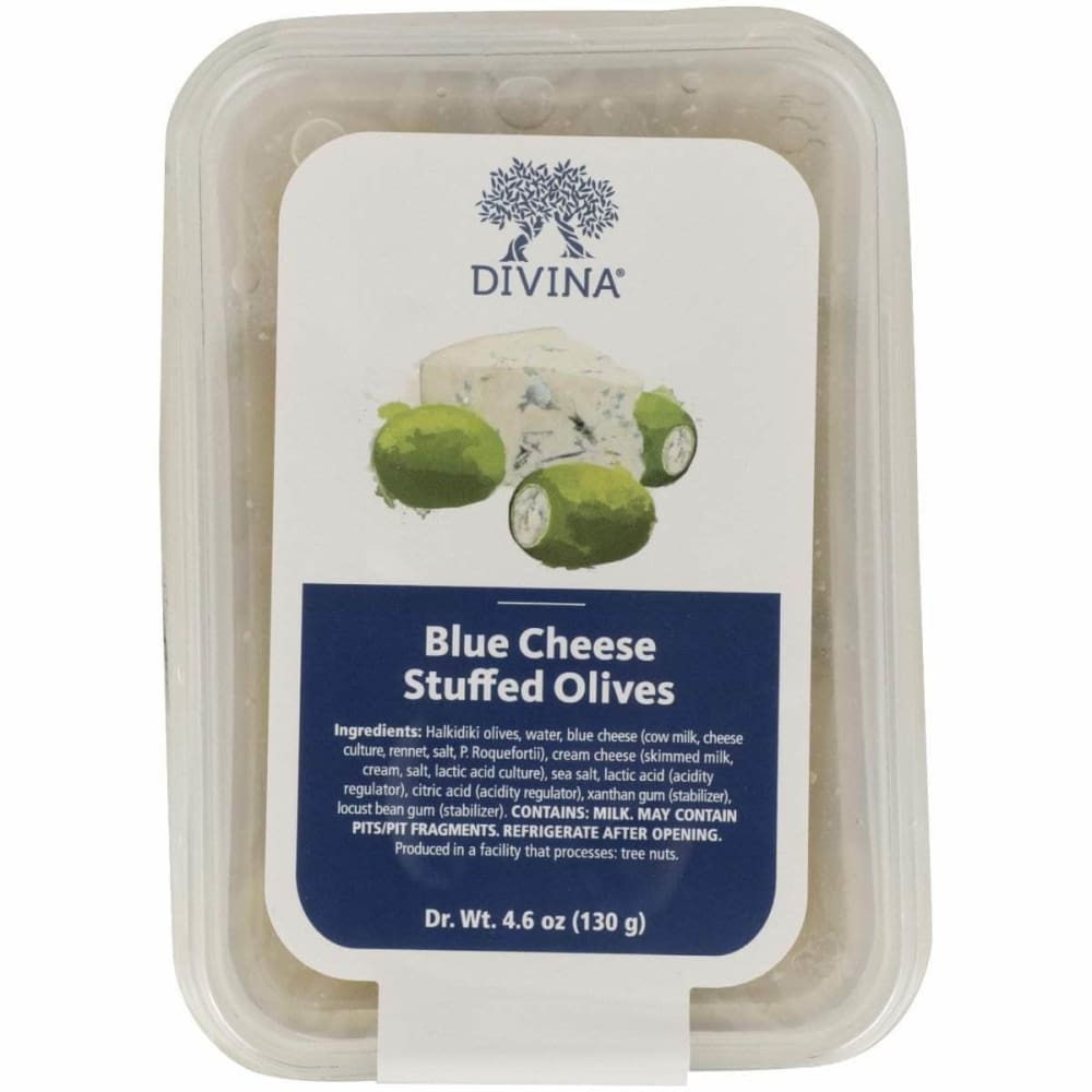 Divina Divina Blue Cheese Stuffed Olives, 4.60 oz