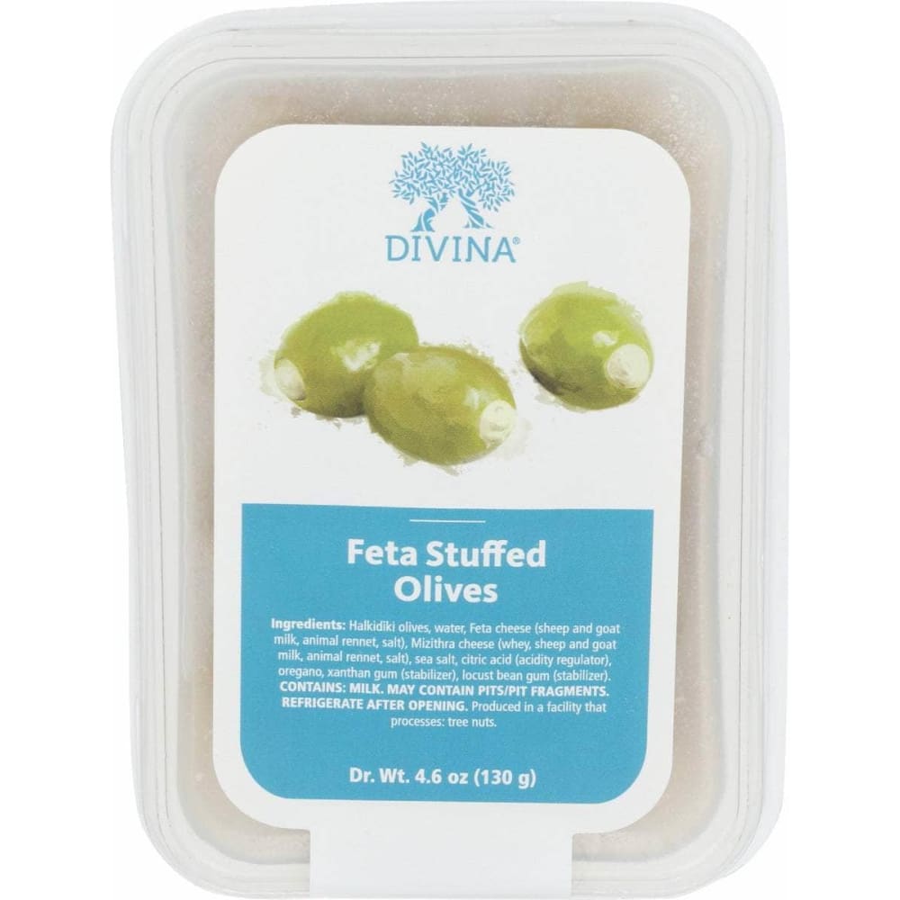 DIVINA DIVINA Feta Stuffed Olives, 4.6 oz