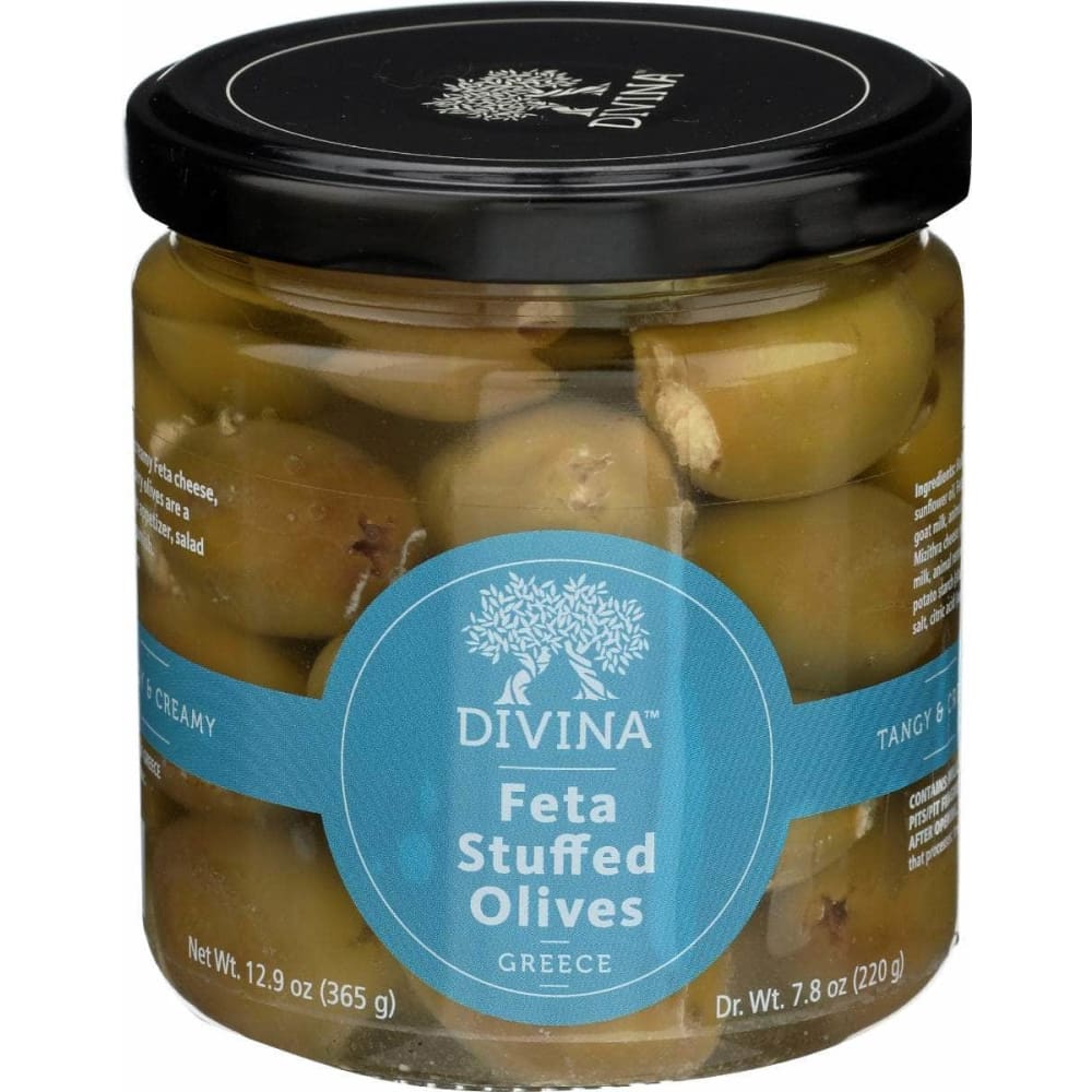 DIVINA DIVINA Feta Stuffed Olives, 7.8 oz