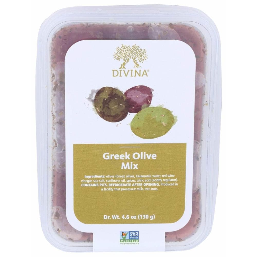 DIVINA DIVINA Greek Olive Mix, 4.6 oz