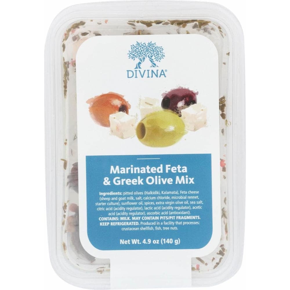 Divina Divina Marinated Feta & Greek Olive Mix, 4.90 oz