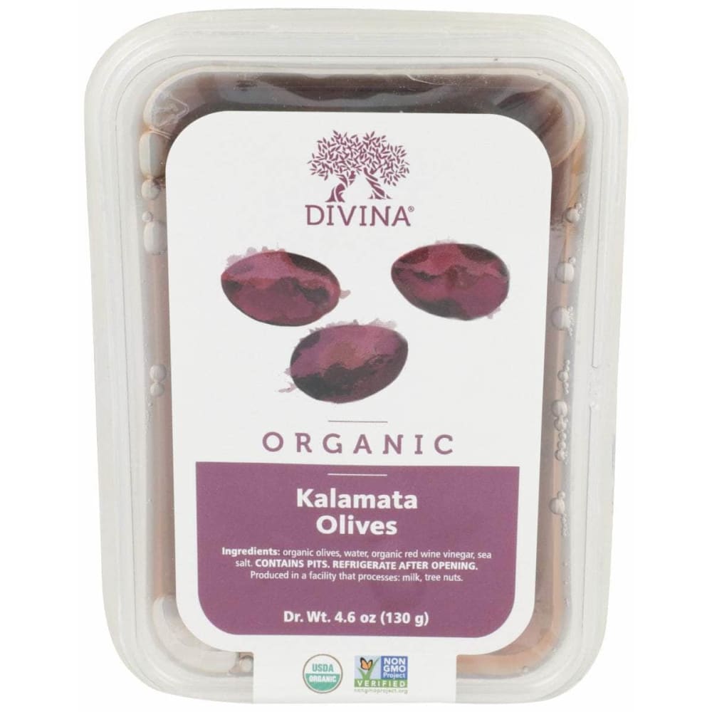 DIVINA DIVINA Organic Kalamata Olives, 4.6 oz