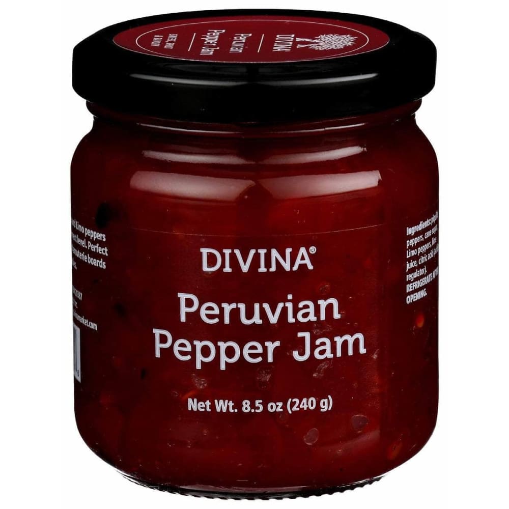 DIVINA DIVINA Peruvian Pepper Jam, 8.5 oz