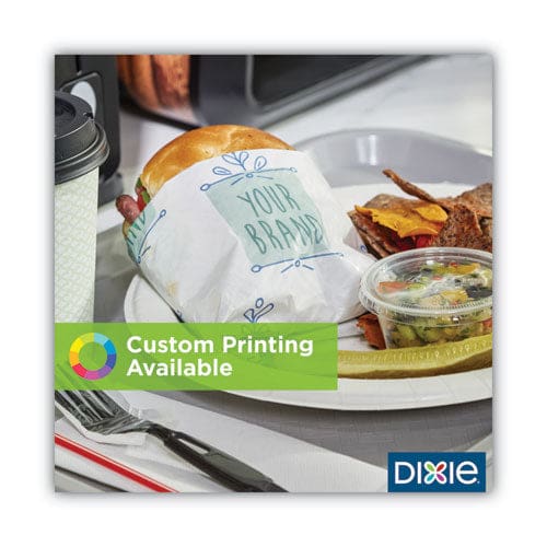 Dixie All-purpose Food Wrap Dry Wax Paper 14 X 14 White 1,000/carton - Food Service - Dixie®