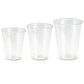 Dixie Clear Plastic Pete Cups 12 Oz 25/sleeve 20 Sleeves/carton - Food Service - Dixie®
