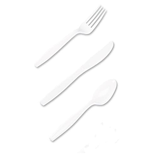 Dixie Plastic Cutlery Heavy Mediumweight Fork 1,000 Carton - Food Service - Dixie®