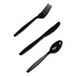 Dixie Plastic Cutlery Heavy Mediumweight Knives Black 1,000/carton - Food Service - Dixie®