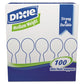 Dixie Plastic Cutlery Heavy Mediumweight Soup Spoon 100/box - Food Service - Dixie®