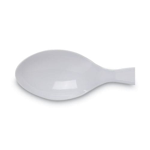 Dixie Plastic Cutlery Heavy Mediumweight Teaspoons White 1,000 Carton - Food Service - Dixie®