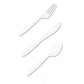 Dixie Plastic Cutlery Heavyweight Soup Spoons White 100/box - Food Service - Dixie®