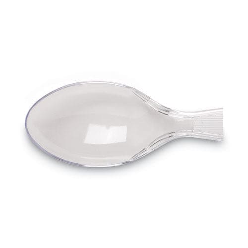 Dixie Plastic Cutlery Heavyweight Teaspoon Crystal Clear 6 1,000/carton - Food Service - Dixie®