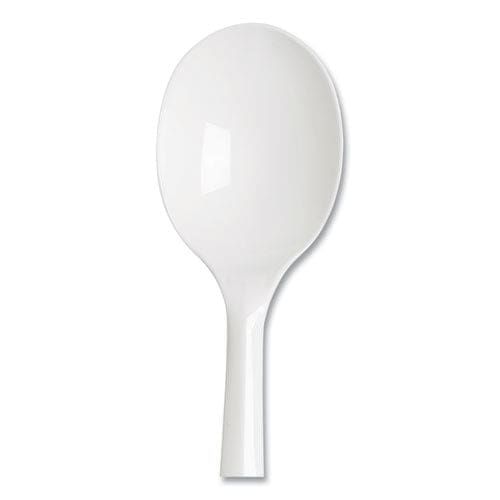 Dixie Plastic Cutlery Mediumweight Soup Spoons White 1,000/carton - Food Service - Dixie®