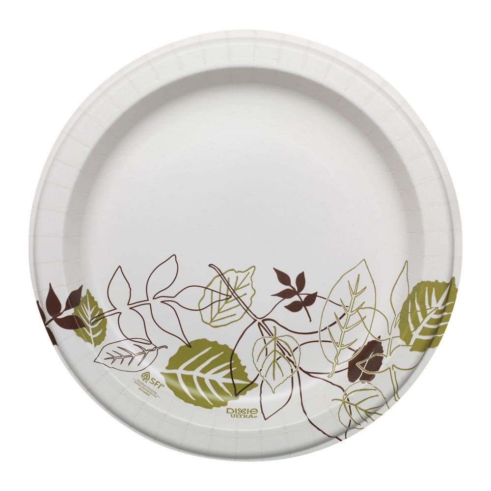 Dixie Ultra Heavy-Weight Pathways Paper Plates 10.12 (500 ct.) - Disposable Tableware - Dixie Ultra