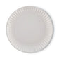 Dixie White Paper Plates 9 Dia 250/pack 4 Packs/carton - Food Service - Dixie®