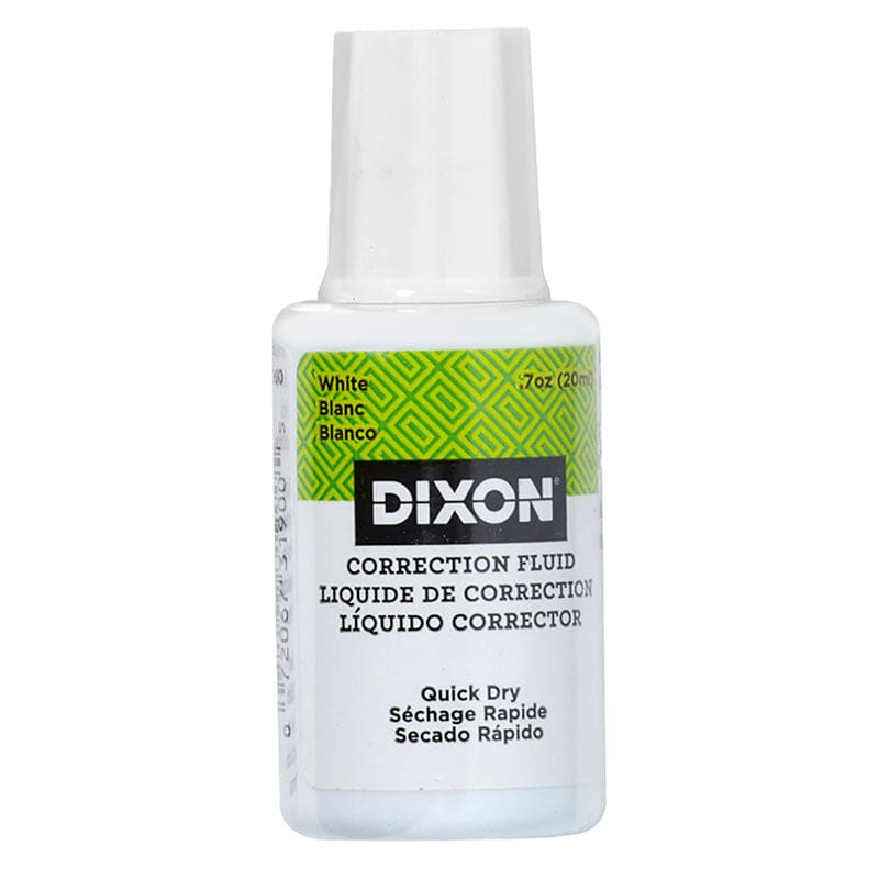 Dixon Correction Fluid 7 Oz (Pack of 12) - Liquid Paper - Dixon Ticonderoga Company