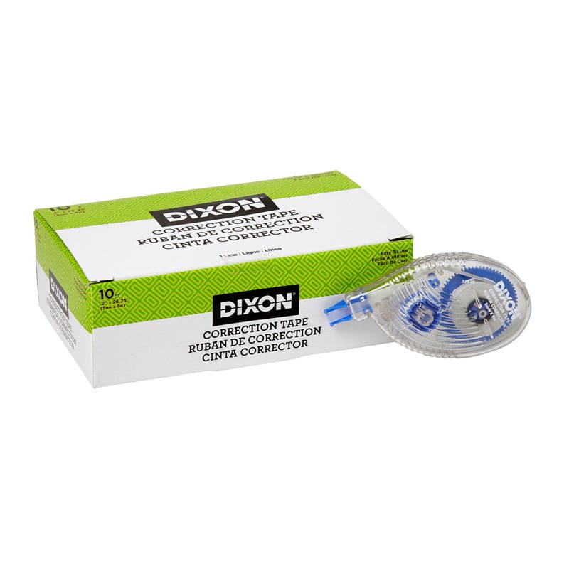Dixon Correction Tape 1 Line 10 Ct (Pack of 6) - Liquid Paper - Dixon Ticonderoga Company
