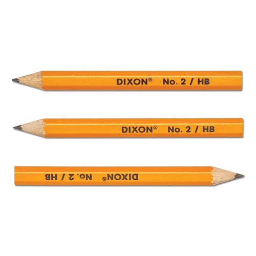 Dixon Golf Wooden Pencils 0.7 Mm Hb (#2) Black Lead Yellow Barrel 144/box - School Supplies - Dixon®