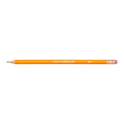 Dixon Oriole Pre-sharpened Pencil Hb (#2) Black Lead Yellow Barrel 144/pack - School Supplies - Dixon®