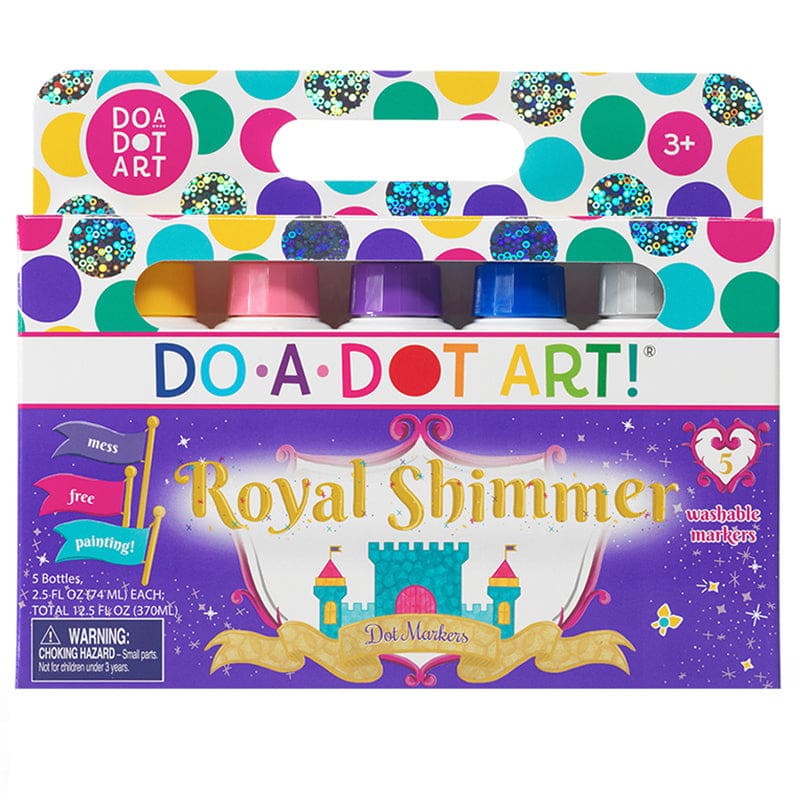 Do A Dot Art Shimmers 5 Pk Washable (Pack of 2) - Markers - Do-A-Dot Art