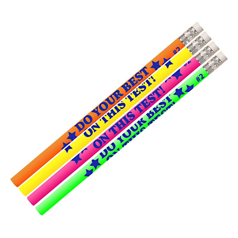 Do Your Best On The Test 12Pk (Pack of 12) - Pencils & Accessories - Musgrave Pencil Co Inc